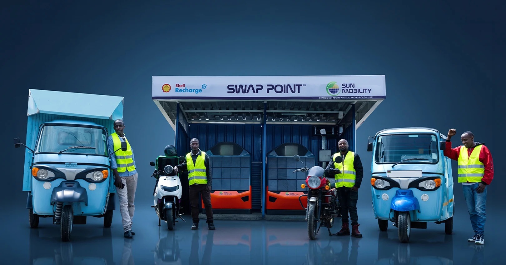 SUN Mobility Swap Point